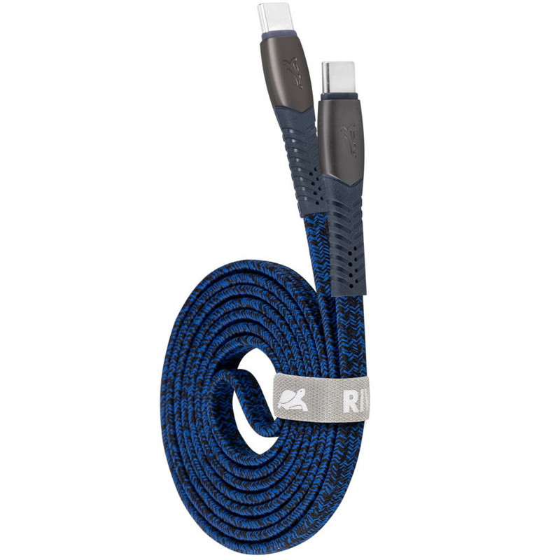 Câble Chargeur Rivacase PS6105B Type-C Bleu En Tunisie