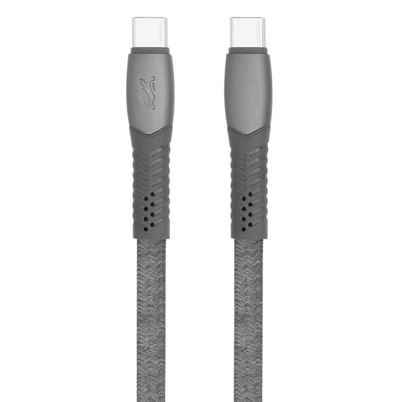 Câble Chargeur Rivacase PS6105B Type-C Gris En Tunisie