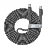 Câble Chargeur Rivacase PS6105B Type-C Gris