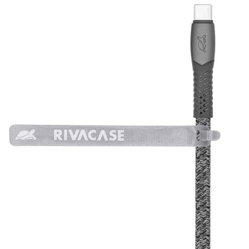 Câble Chargeur Rivacase PS6105B Type-C Gris En Tunisie