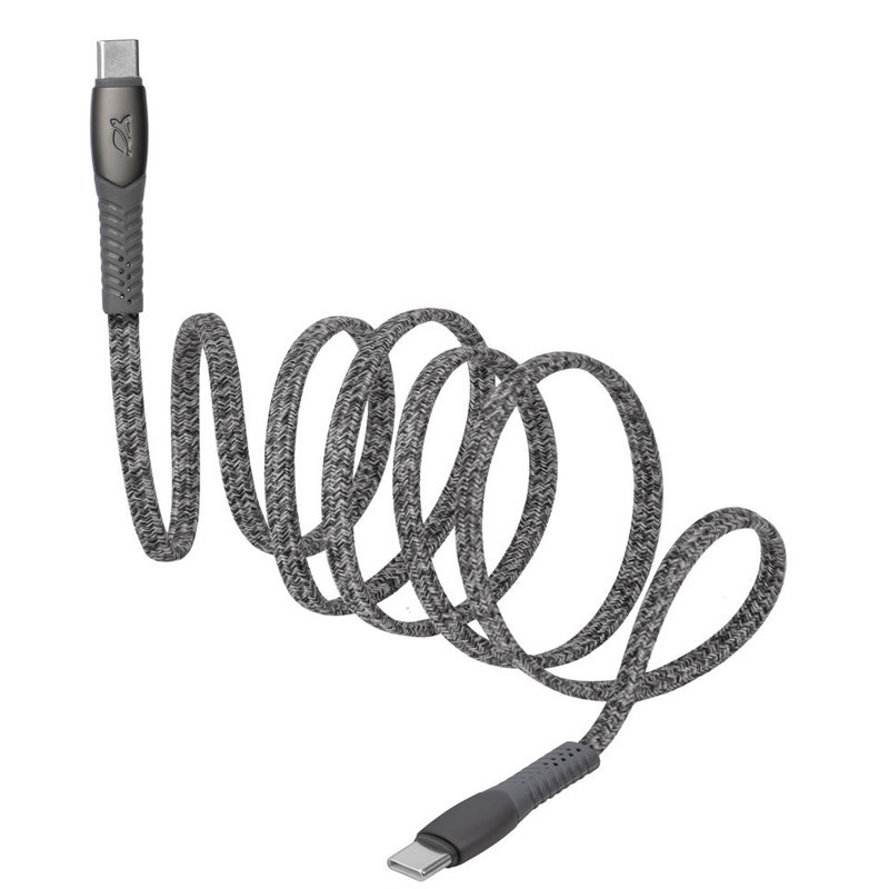 Câble Chargeur Rivacase PS6105B Type-C Gris En Tunisie