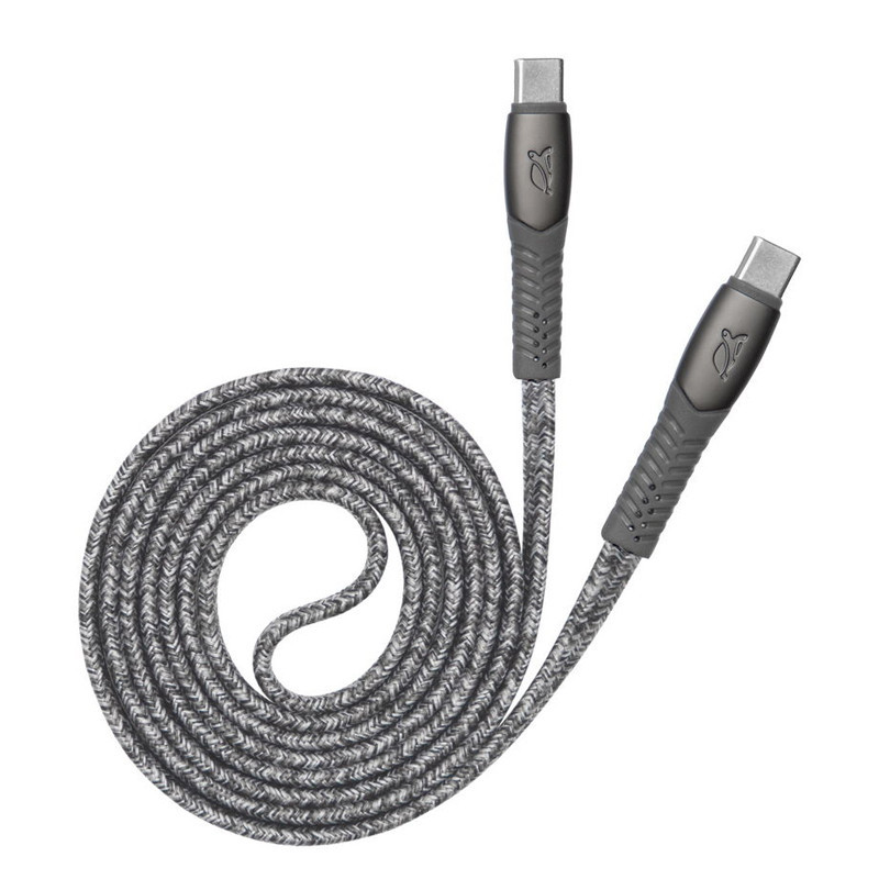Câble Chargeur Rivacase PS6105B Type-C Gris En Tunisie