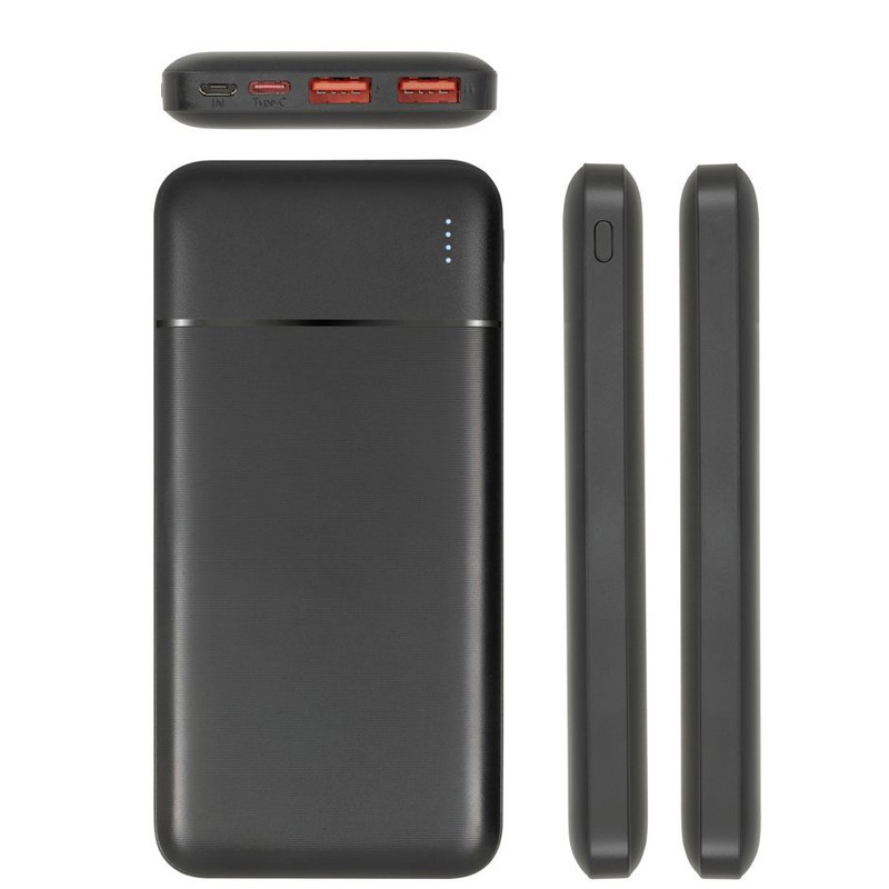 Power Bank Rivacase 10000 mAh Noir En Tunisie