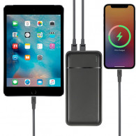 Power Bank Rivacase 10000 mAh Noir En Tunisie