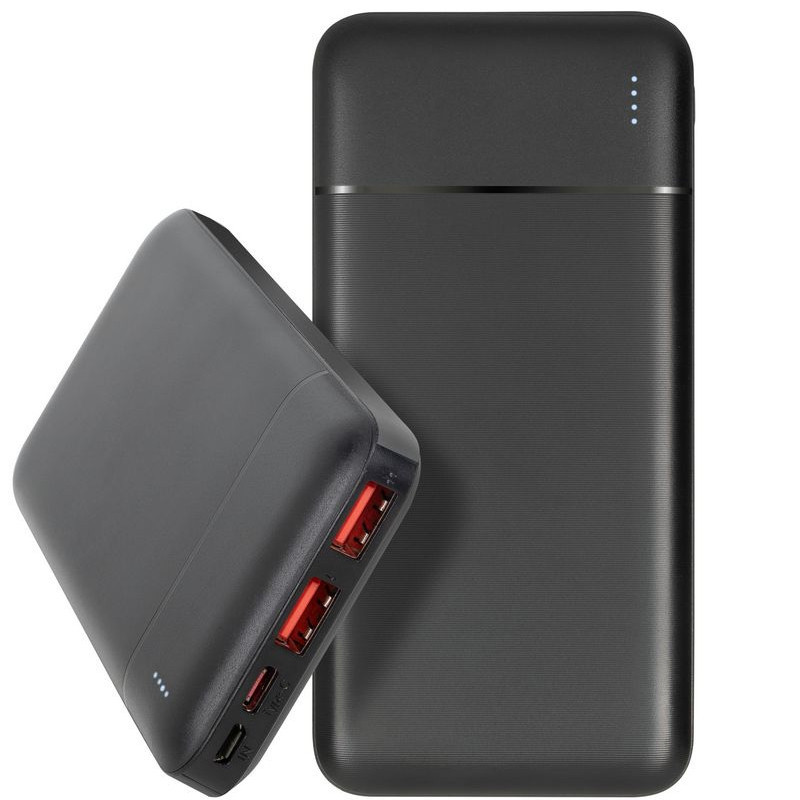 Power Bank Rivacase 10000 mAh Noir En Tunisie
