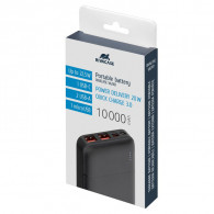 Power Bank Rivacase 10000 mAh Noir En Tunisie