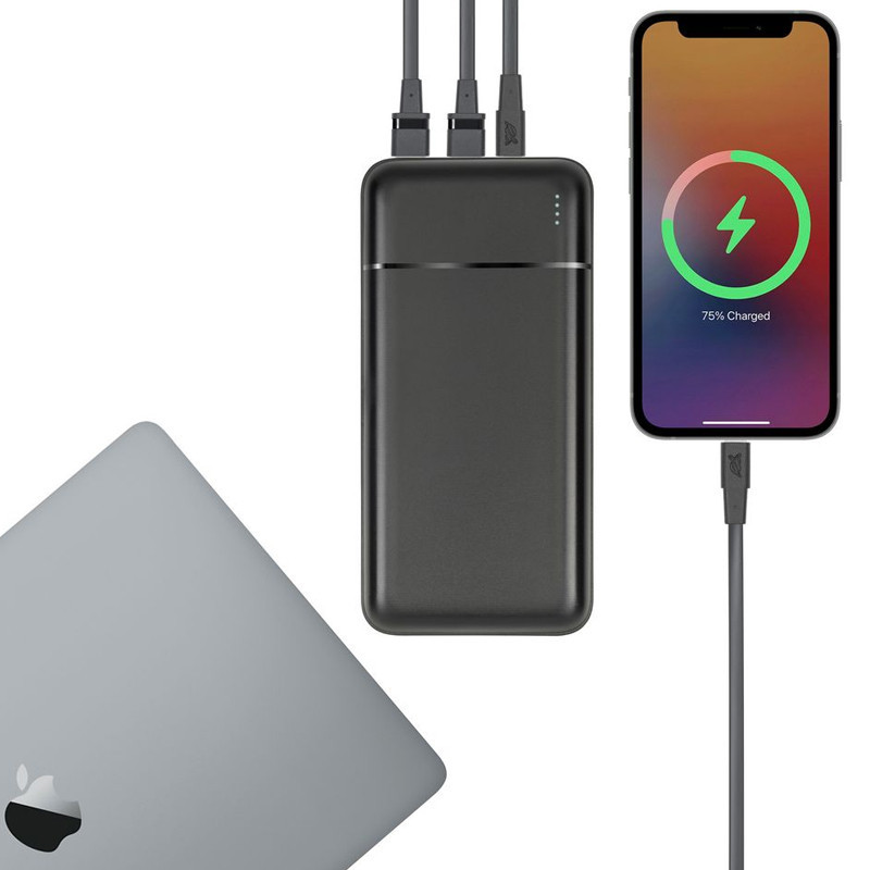 Power Bank Rivacase VA2102-BK 20000 mAh Noir En Tunisie