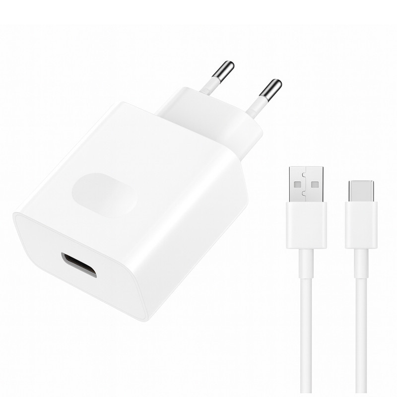 Adaptateur Chargeur Honor Type-C 35W Blanc  En Tunisie