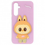 Coque Labubu pour Galaxy A55 Violet en Tunisie