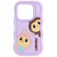Coque Labubu pour Infinix Smart 8 Violet