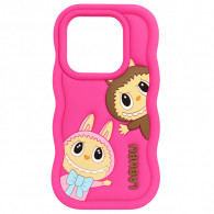 Coque Labubu pour Infinix Smart 9 Fuchsia