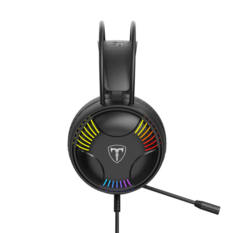 Micro Casque Gaming T-Dagger Reforge T-RGH218 RGB Noir EN Tunisie