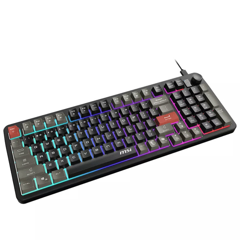 Clavier Gamer Mécanique MSI Forge GK110 Noir en Tunisie