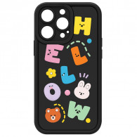 Coque Qiop Hello Pour IPhone 13 Pro Max Noir