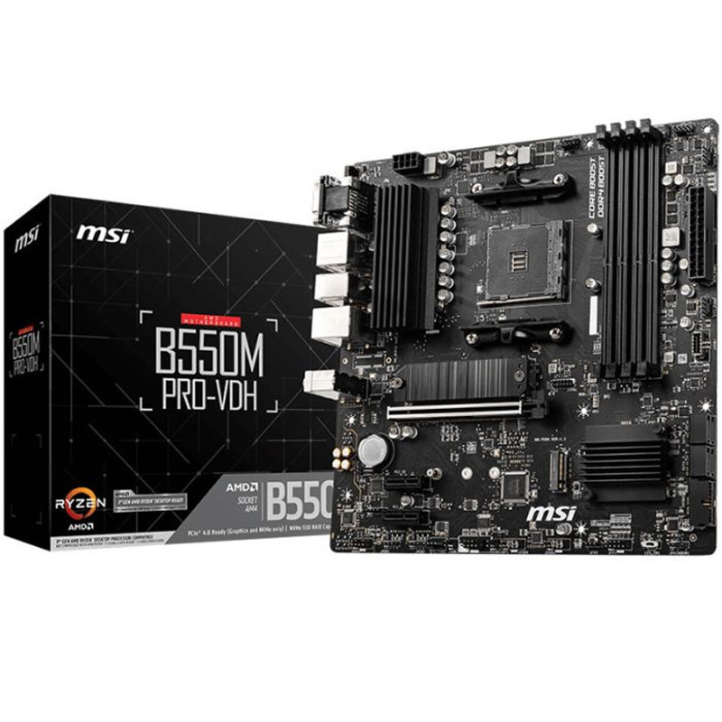 Carte Mère MSI B550M PRO-VDH DDR4 AM4 En Tunisie