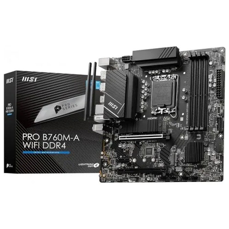 Carte Mère MSI B760M-A PRO DDR4 Wifi LGA 1700 En Tunisie