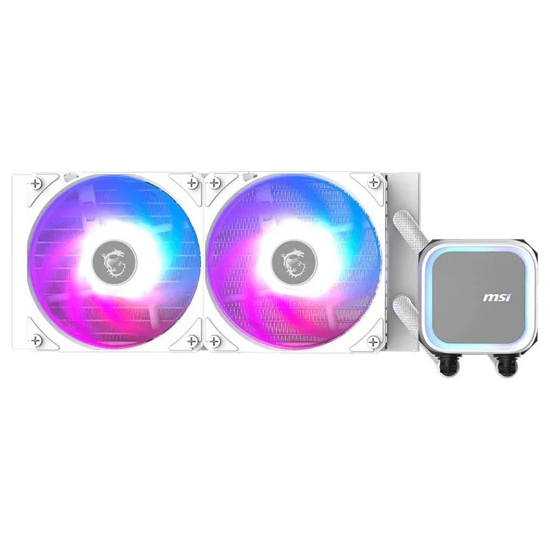 Refroidisseur De Processeur Gamer MSI MAG Coreliquid A13 240 Blanc En Tunisie
