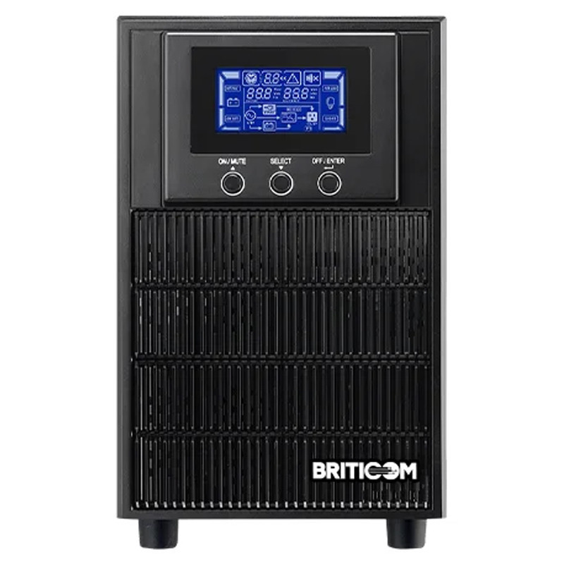 Onduleur On-Line Briticom UPS Neta PRO 2000VA Noir en Tunisie