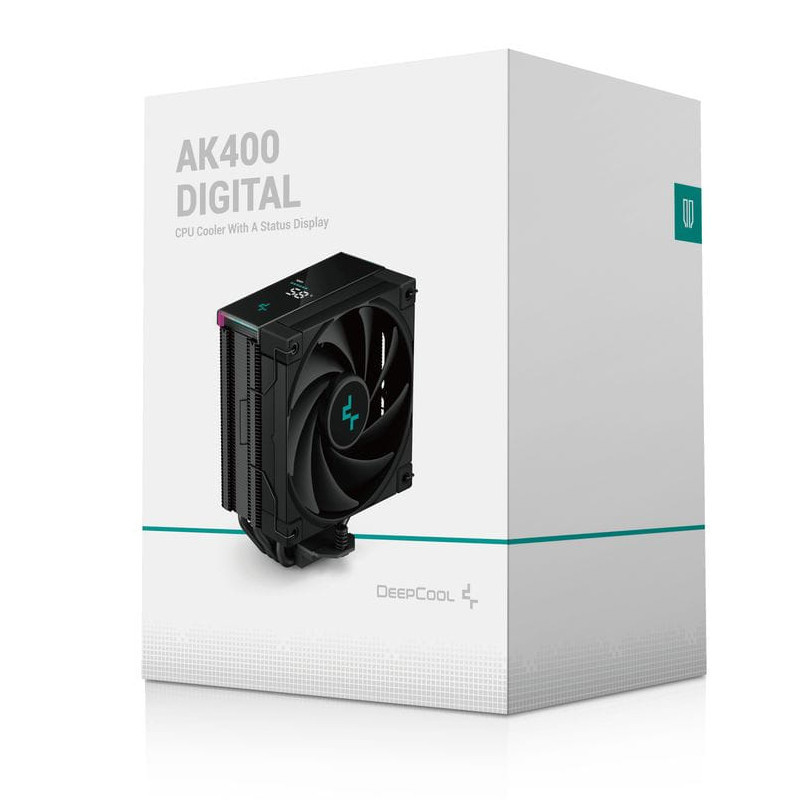 Refroidisseur De Processeur DeepCool AK400 Digital Noir en Tunisie