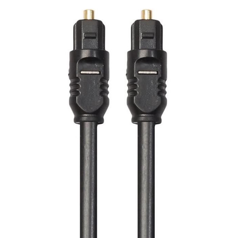 Câble Audio Optique Numérique Toslink 1.5M Noir en Tunisie