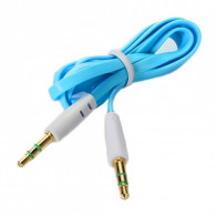 Cable Audio Jack 3,5 mm 1.5M Bleu