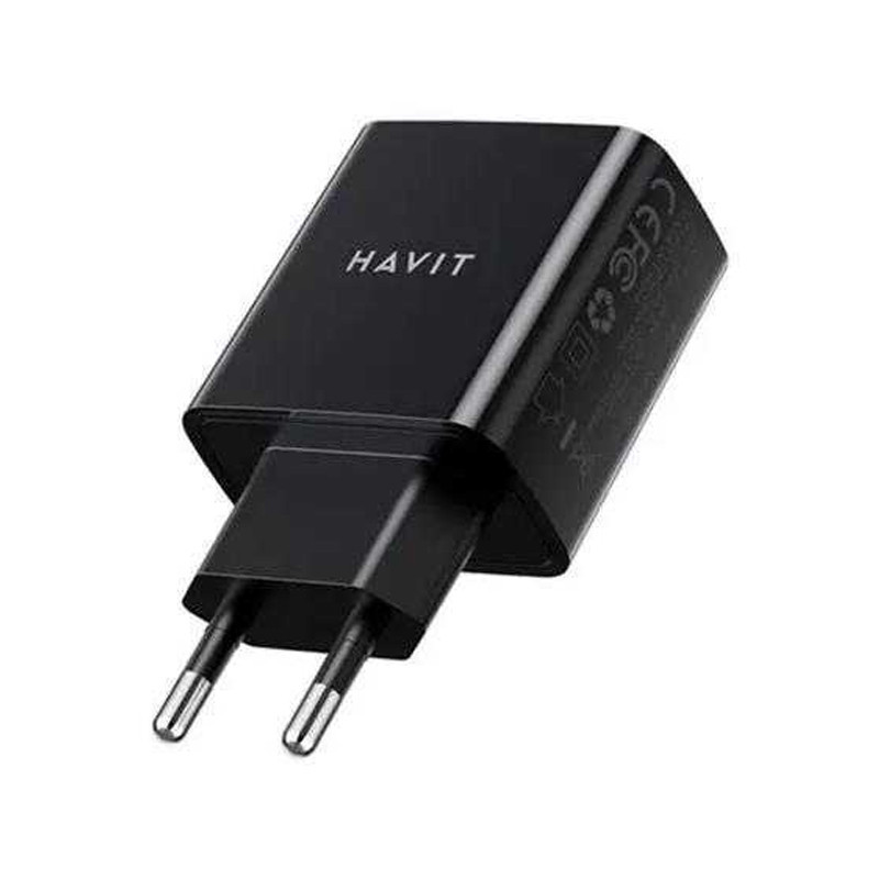 Tête Chargeur Havit HV-UC111 Type C  USB Noir en Tunisie