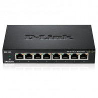 Switch D-Link 8 Ports Gigabit 10/100/1000 MBPS Métallique (DGS-108/E) En Tunisie