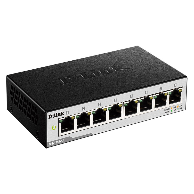 Switch D-Link EasySmart 8 Ports 110/100/1000 MBPS En Tunisie