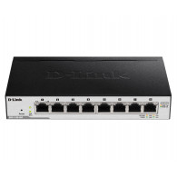 Switch D-Link DGS-1100-08P 8 Ports Gigabit PoE Smart Managed Noir En Tunisie