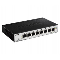 Switch D-Link DGS-1100-08P 8 Ports Gigabit PoE Smart Managed Noir En Tunisie