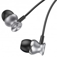 Écouteur Filaire Hoco M106 Metal Noir en Tunisie