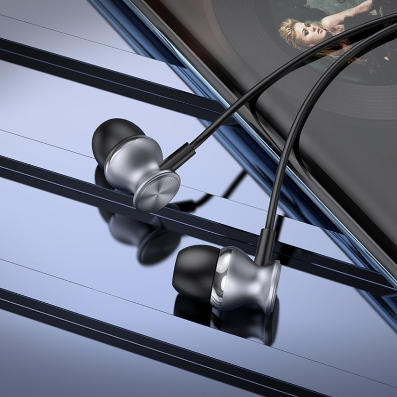 Écouteur Filaire Hoco M106 Metal Noir