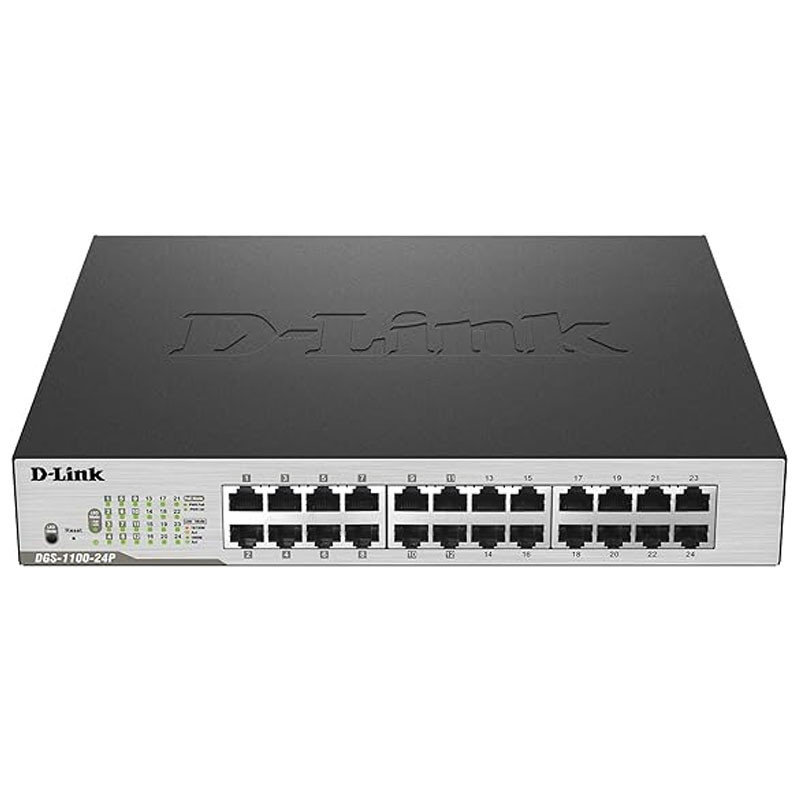 Switch administrable D-Link DGS-1100-24P 24 ports PoE Noir en Tunisie