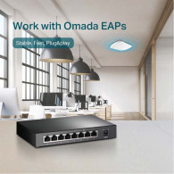 Switch De Bureau TP-Link 8 Ports Gigabit + 4 Ports + PoE En Tunisie