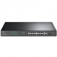 Switch Bureau Tp-Link Switch Easy Smart 18 ports Gigabit avec16 ports PoE+ Noir En Tunisie