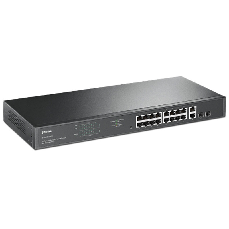 Switch Bureau Tp-Link Switch Easy Smart 18 ports Gigabit avec16 ports PoE+ Noir En Tunisie