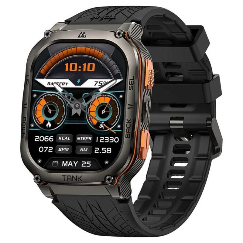 Montre Connectée Kospet Tank M3 Ultra Noir en Tunisie