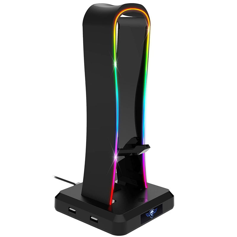 Pack Gamer Spirit Of Gamer 5En1 Clavier & Souris & Tapis de souris & Micro Casque & Support De Casque Noir en Tunisie