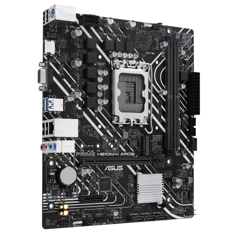 Carte Mère Asus Prime H610M-K ARGB LGA 1700 DDR5 en Tunisie