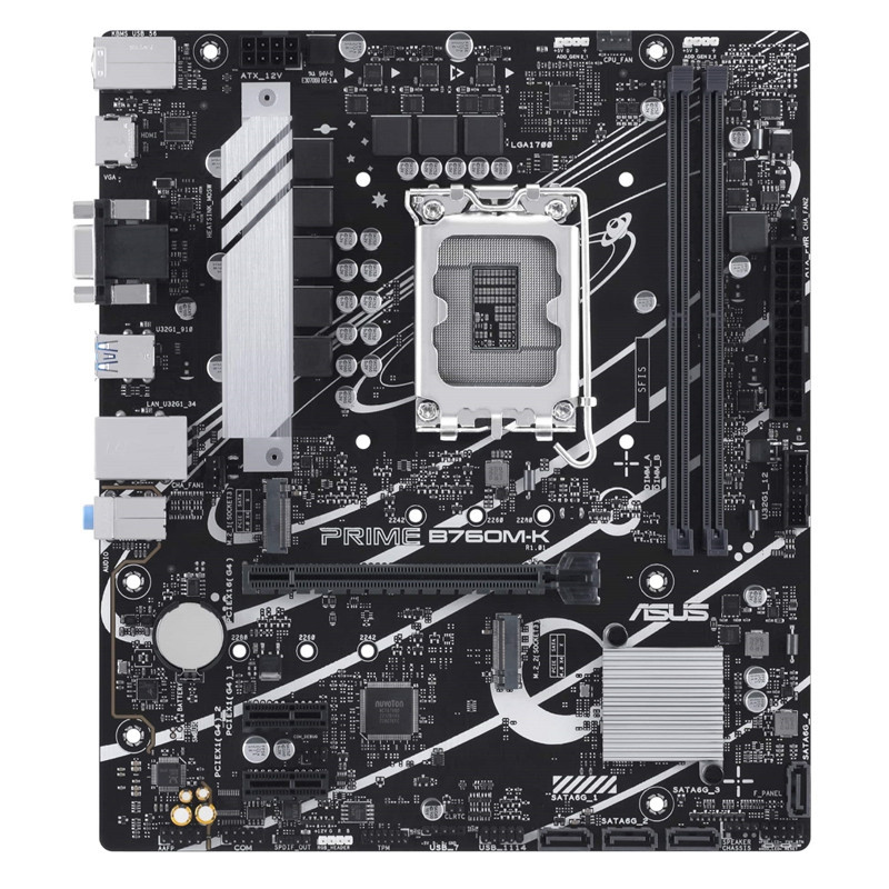 Carte Mère Asus Prime B760M-K LGA 1700 DDR5 en Tunisie