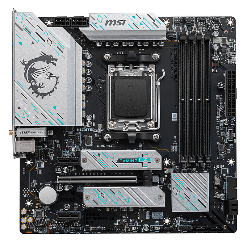 Carte Mère MSI B650M Gaming Plus Wifi DDR5 AM5 En Tunisie