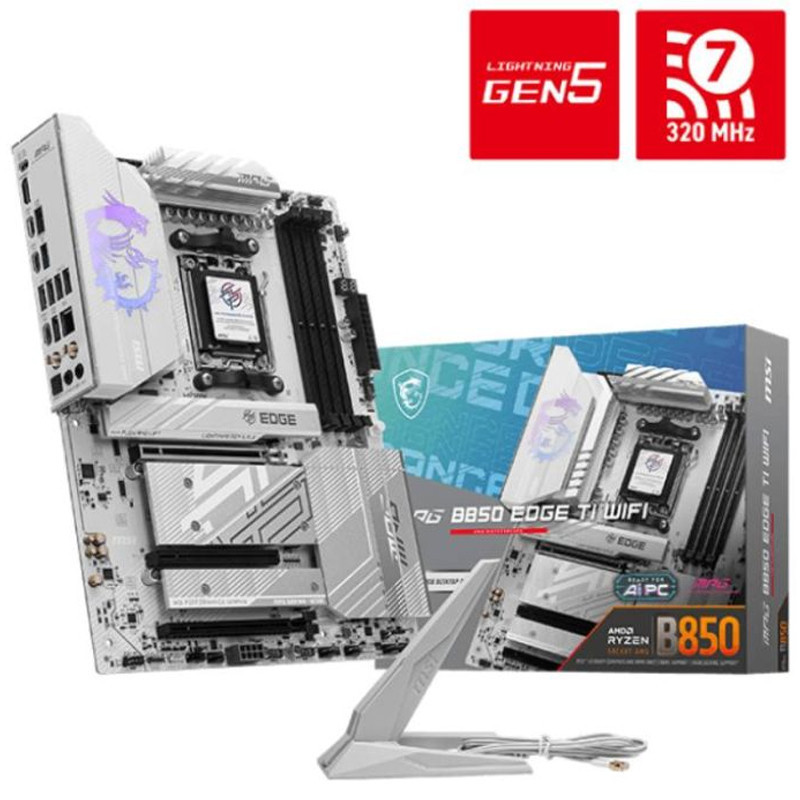 Carte Mère MSI MPG B850 EDGE Ti Wifi AM5 DDR5 En Tunisie