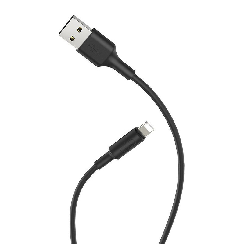 Câble Chargeur Hoco X25 Lightning 10W Noir