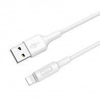 Câble Chargeur Hoco X25 Lightning 10W Blanc En Tunisie