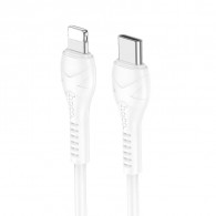 Câble Chargeur Hoco X37  Type-C Vers Lightning 27W Blanc En Tunisie
