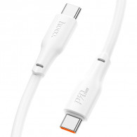 Câble Chargeur Hoco X93 Type-C Vers Type-C 240W Blanc En Tunisie