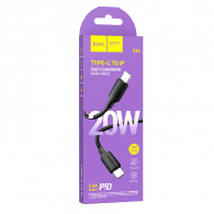 Câble Chargeur Hoco X96 Type-C Vers Lightning 20W Noir En Tunisie