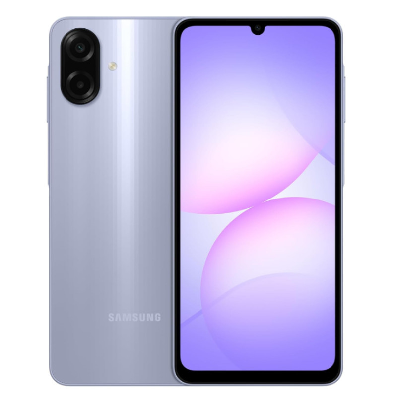Samsung Galaxy A07 4 Go 128Go Violet + Adaptateur  en Tunisie