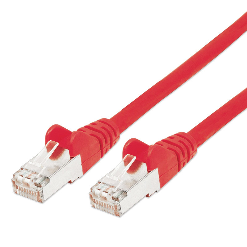 Câble Réseau Intellinet 736145 RJ45 CAT6 1M Rouge en Tunisie