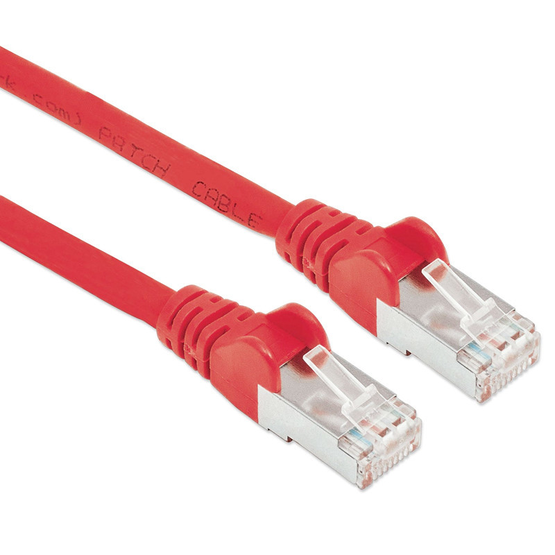 Câble Réseau Intellinet 736145 RJ45 CAT6 1M Rouge en Tunisie